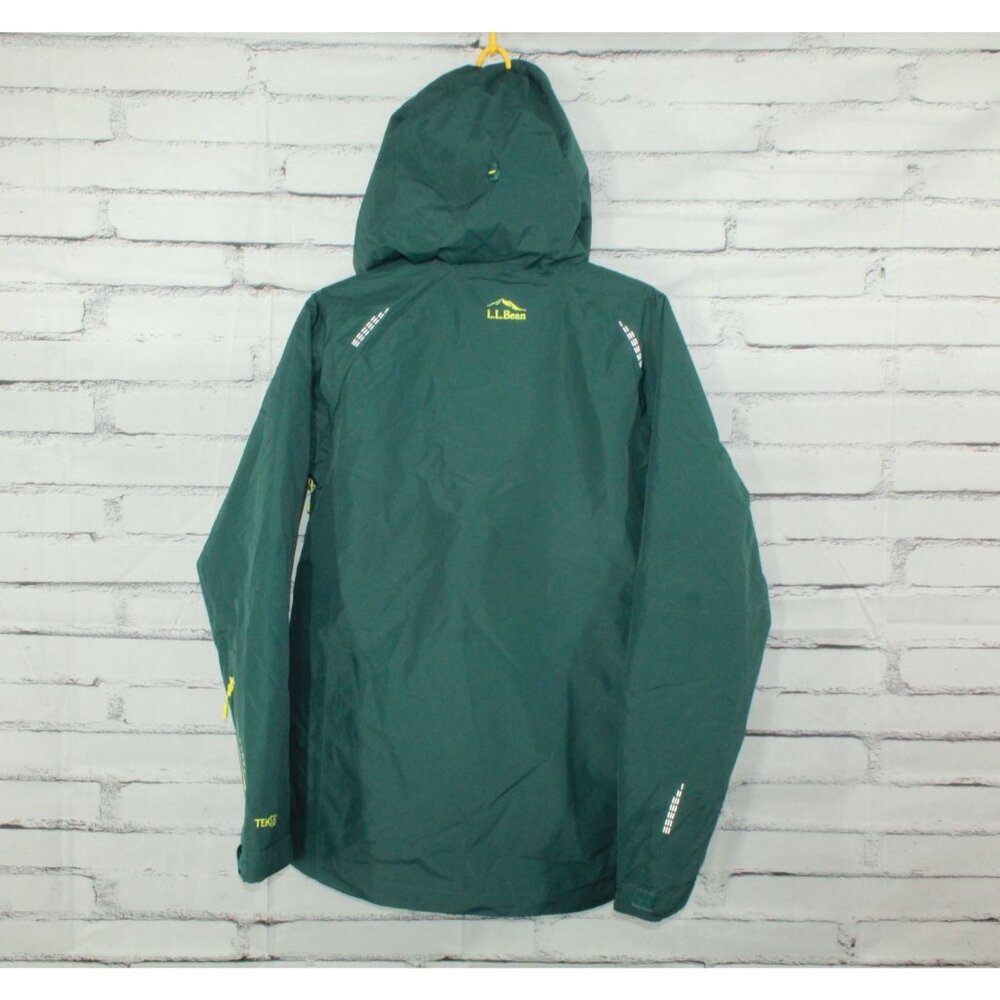 LL Bean Men's Wildcat Ski Jacket Dark Pine Waterproof PrimaLoft Size S Gorpcore - Picture 6 of 13